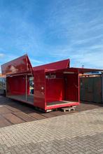 Hydraulisch bediende haakcontainer, Ophalen