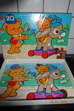 MB, houten retro puzzel** 20 stuks **, Kinderen en Baby's, Speelgoed | Kinderpuzzels, Ophalen of Verzenden, 10 tot 50 stukjes