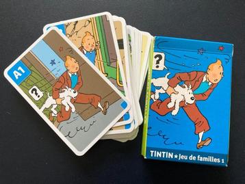 Tintin - Jeu de familles 1 beschikbaar voor biedingen