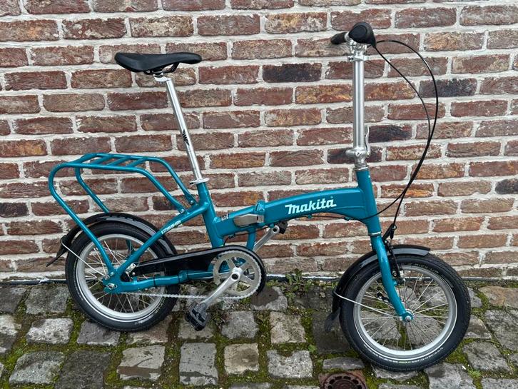 Makita plooifiets, Fietsen en Brommers, Fietsen | Vouwfietsen, Zo goed als nieuw, Heren, Overige merken, 16 tot 18 inch, Totaal opvouwbaar