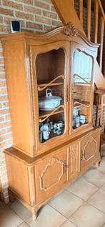 Vintage houten vitrinekast, Enlèvement