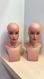 Vintage pruikenkoppen, Maison & Meubles, Accessoires pour la Maison | Autre, Enlèvement ou Envoi, Comme neuf