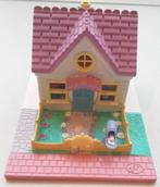 Vintage Polly Pocket Cozy Cottage Pollyville- Bluebird 1993, Collections, Jouets miniatures, Utilisé, Enlèvement ou Envoi