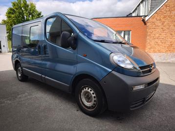 Opel Vivaro. 1.9 Diesel. Double kabine. 6 Zitplaatsen  beschikbaar voor biedingen