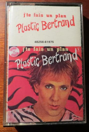PLASTIC BERTRAND J'TE FAIS UN PLAN - K7 - CASSETTE - TAPE beschikbaar voor biedingen