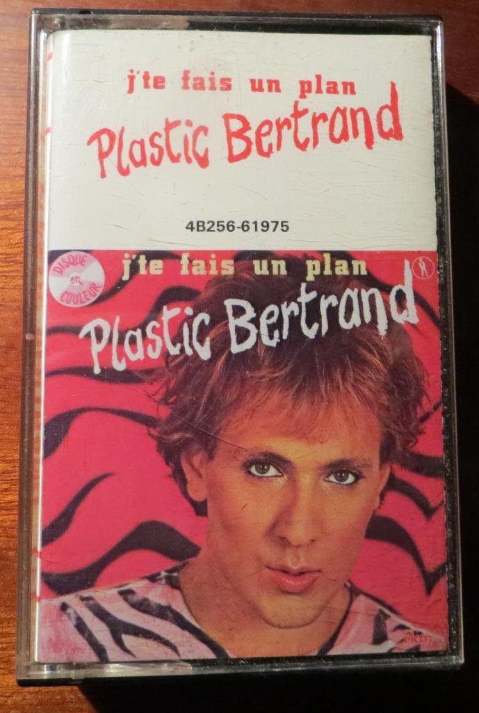 PLASTIC BERTRAND J'TE FAIS UN PLAN - K7 - CASSETTE - TAPE, Cd's en Dvd's, Cassettebandjes, Zo goed als nieuw, Origineel, Pop, 1 bandje