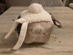Jules & Odette baby pluche activiteiten kubus, Kinderen en Baby's, Ophalen of Verzenden, Zo goed als nieuw, Rammelaar, Met geluid
