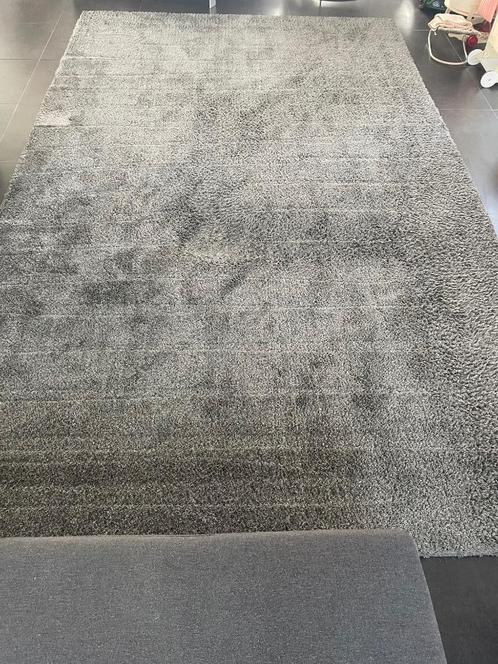Tapijt/Vloerkleed grijs (410x250), Huis en Inrichting, Stoffering | Tapijten en Vloerkleden, Zo goed als nieuw, 200 cm of meer