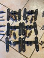 Stalen bevestigingsset voor raamluiken – Compleet pakket, Enlèvement, Utilisé, Autres couleurs