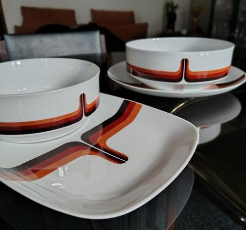 Vintage kommen en borden eschenbach, Huis en Inrichting, Keuken | Servies, Zo goed als nieuw, Bord(en), Ophalen of Verzenden