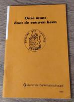 Onze munt door de eeuwen heen, Verzenden, Boek of Naslagwerk