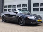 Audi A4 Cabriolet 3.2 V6 FSI Quattro Automaat - Xenon - Leer, Auto's, Automaat, Zwart, Cabriolet, A4