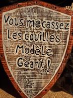 plaque murale Kaamelott 30x22 cm vous me cassez les couilles, Huis en Inrichting, Ophalen of Verzenden, Nieuw