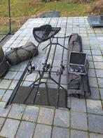 Lotje karpergerief, hengels,tent ,rodpod...., Enlèvement