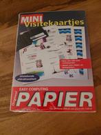 Printpapier visitekaartjes, Ophalen of Verzenden, Nieuw, Overige typen, Easy Computing