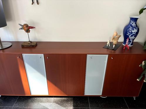 Dressoir, Huis en Inrichting, Kasten | Dressoirs, Gebruikt, 200 cm of meer, 25 tot 50 cm, Met deur(en), Met plank(en), Kersenhout