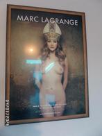 originele poster van Marc Lagrange van tentoonstelling, Verzamelen, Ophalen