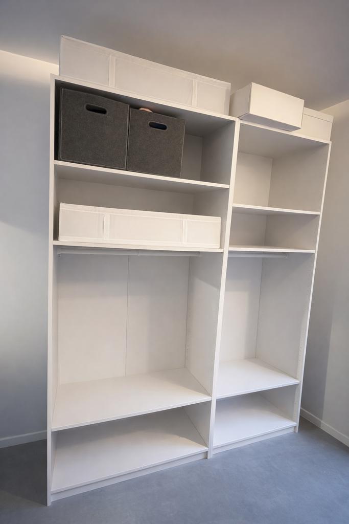 3 IKEA kasten zonder deuren — 1x100 cm + 2x75 cm, Huis en Inrichting, Kasten | Kleerkasten, Zo goed als nieuw, Ophalen