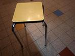 Vintage formica krukje, Antiek en Kunst, Antiek | Meubels | Stoelen en Sofa's, Ophalen of Verzenden