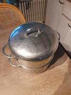 Casserole avec niveau supérieur passoire - 25cm, Maison & Meubles, Enlèvement, Utilisé