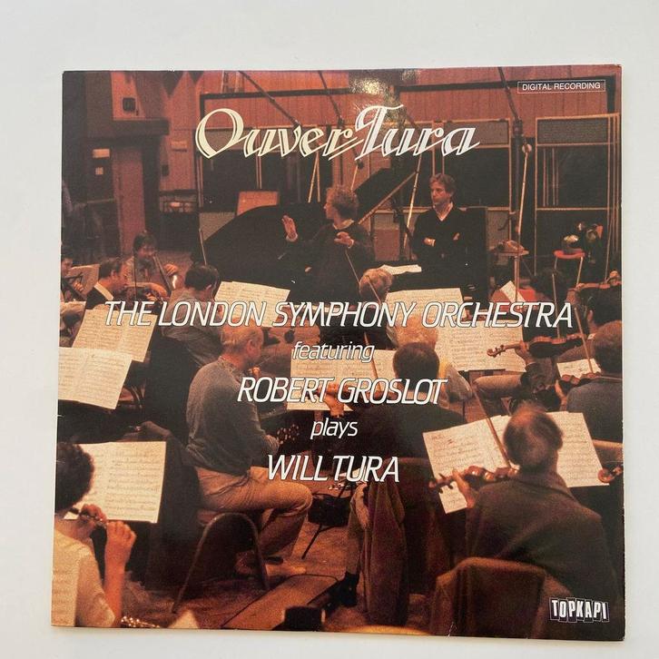 LP OuverTura  Will Tura & Robert Groslot 1987 NM, Cd's en Dvd's, Vinyl | Klassiek, Zo goed als nieuw, Ophalen of Verzenden
