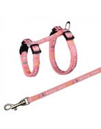 Harnais + laisse nylon, Dieren en Toebehoren, Kattenhalsbanden en Penningen, Ophalen, Nieuw