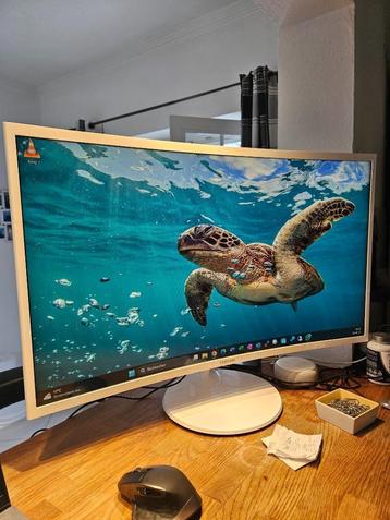 Ecran samsung 32 pouces incurvé, HD, Enlèvement, Utilisé, DisplayPort