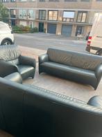 Leder salon jori 3+2+1, Huis en Inrichting, Ophalen of Verzenden, Zo goed als nieuw, Leer, Jori