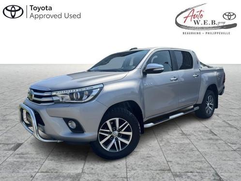 Toyota Hilux Double Cab 2.4 D-4D 6AT Lounge, Auto's, Toyota, Hilux, Airbags, Airconditioning, Bluetooth, Boordcomputer, Centrale vergrendeling