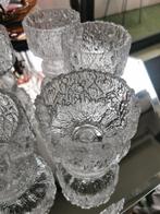 Bols à fruits en verre à glace finlandais vintage., Enlèvement ou Envoi