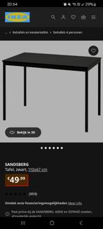 Eettafel, Huis en Inrichting, Ophalen, Zo goed als nieuw, Vier personen, Rechthoekig