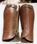 Paire de guètres en cuir, Collections, Enlèvement ou Envoi, Armée de terre, Autres types