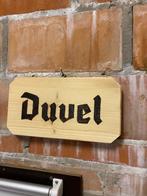 Duvel reclamebord / tekstbord voor mancave, Ophalen of Verzenden, Zo goed als nieuw