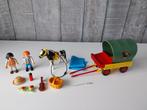 Playmobil koets met paard, Ophalen