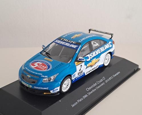 Chevrolet Cruze LT - 2010 -- BTCC Champion -- Jason Plato -, Hobby en Vrije tijd, Modelauto's | 1:43, Nieuw, Auto, Overige merken