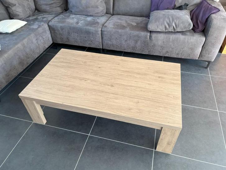 Table basse style chêne clair (moderne), Maison & Meubles, Tables | Tables de salon, Utilisé, Moins de 50 cm, 50 à 100 cm, 100 à 150 cm