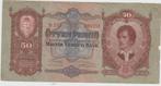 Bankbiljet Hongarije 100 Pengo - Otven Pengo 1932, Los biljet, Ophalen of Verzenden, Hongarije