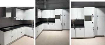 Reddy Keukens L keuken, wit ongebruikt met natuursteenblad beschikbaar voor biedingen