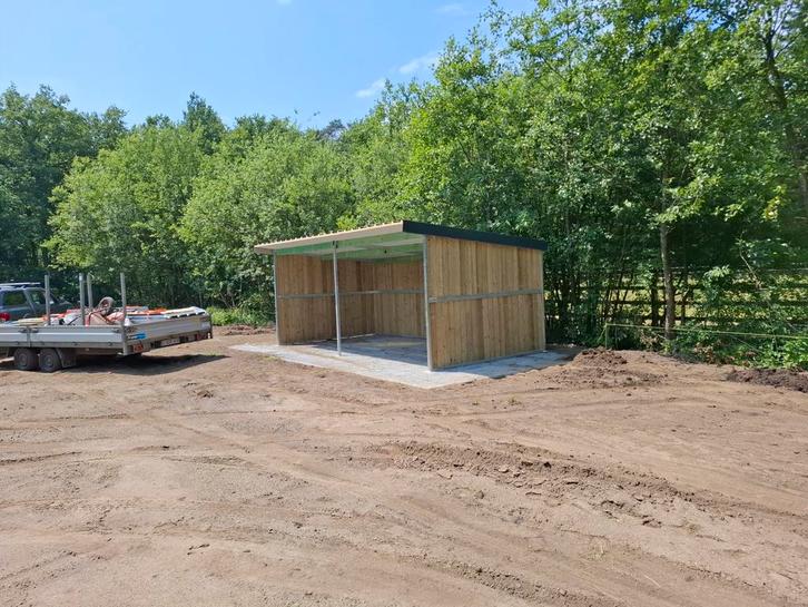 Schuilstal buitenstal weidestal boxen ramen deuren omheining, Dieren en Toebehoren, Stalling en Weidegang