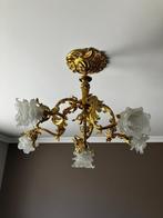 Antieke bronzen luchter, Huis en Inrichting, Ophalen