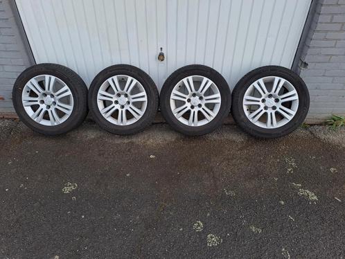lichtmetalen velgen met zomerbanden voor Opel., Auto-onderdelen, Banden en Velgen, Band(en), Zomerbanden, 16 inch, 205 mm, Personenwagen