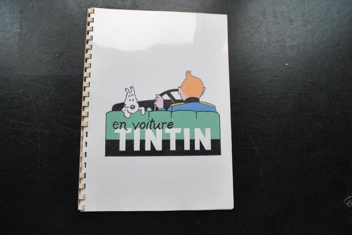 FASCICULE DOS SPIRALE EN VOITURE TINTIN NAMUR 2009 PIRATE?, Boeken, Stripverhalen, Gelezen, Eén stripboek, Ophalen of Verzenden