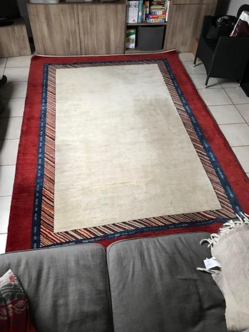 Oosters tapijt Iran handgeknoopte wol 285 x 203 cm, Huis en Inrichting, Stoffering | Tapijten en Vloerkleden, Rechthoekig, Beige