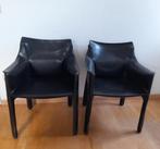 CASSINA CAB 413 - opknappers (2) EUR 175/stuk, Huis en Inrichting, Ophalen of Verzenden, Gebruikt, Twee