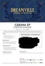 Tomorrowland Montagoe Area full Madness Pass Vip 2x Cabana, Tickets en Kaartjes, Twee personen