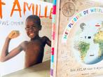 Kinderatlas en kinderboek over de wereld, Boeken, Ophalen, Zo goed als nieuw, Non-fictie