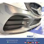 W205 FACELIFT AMG BUMPER COMPLEET origineel Mercedes C KLASS, Gebruikt, Voor, Mercedes-Benz, Ophalen of Verzenden