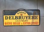 Bières Delbruyere _ Chatelet _ extra Stout _ tôle, Collections, Comme neuf, Enlèvement ou Envoi