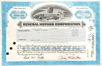 General Motors Corporation 1982, 1970 à nos jours, Certificat d'action, Enlèvement ou Envoi