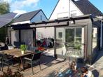 Elektrische zonnetent van 6 m te koop in Wépon, Tuin en Terras, Ophalen, Zo goed als nieuw, 450 cm of meer, Elektrisch